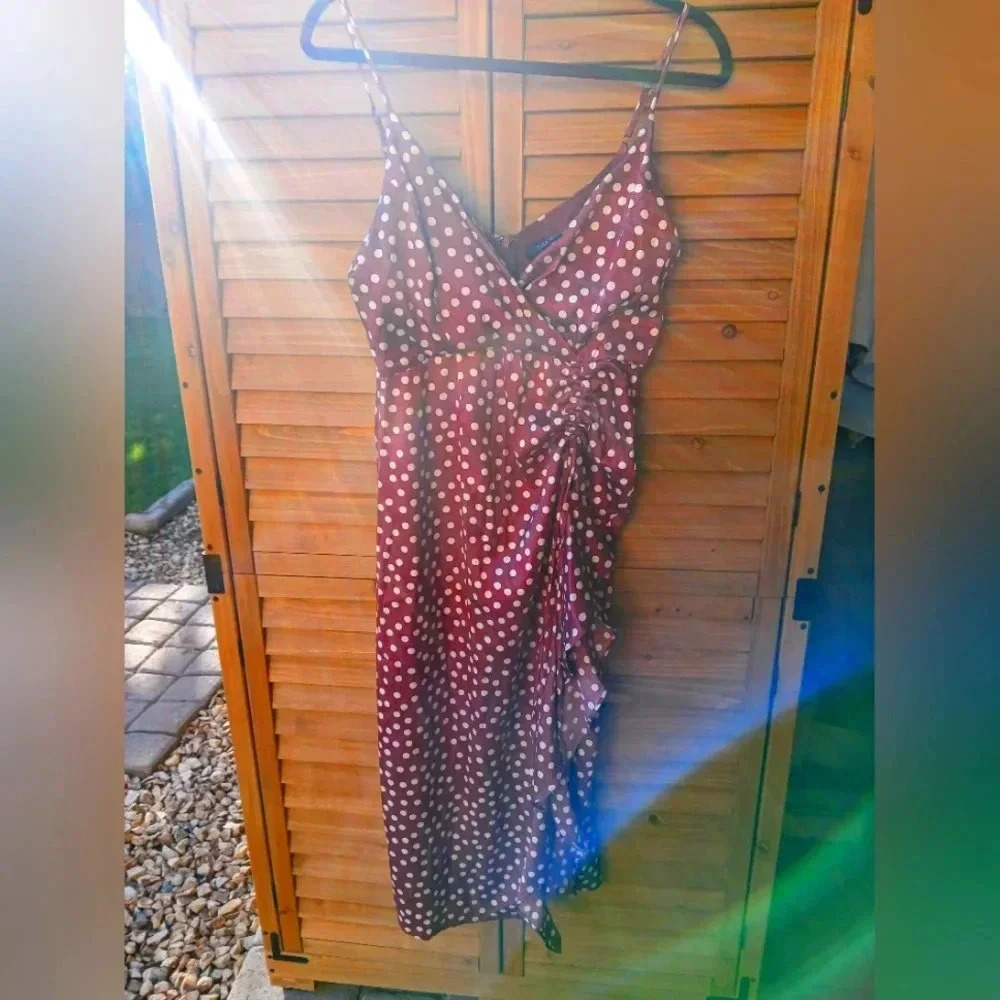 Vici Polkadot Sleeveless Dress